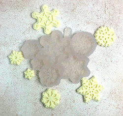 Изображение Молд Ассорти снежинок 2-5,5 см ТМ Лавка Кондитера